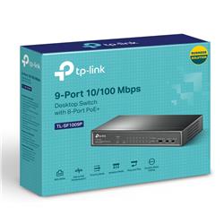 TP-Link (TL-SF1009P) Switch de bureau 9 ports 10/100 Mbps