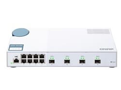 QSW-M408S 12P LAYER 2 MNGD SW 8 1GBE PORT&4 10G SFP+ PORT EASY MGMT