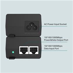 TP-Link (TL-POE160S) PoE+ Injector