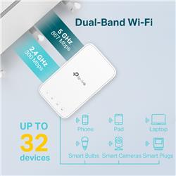 TP-Link (RE300) AC1200 Mesh Wi-Fi Range Extender