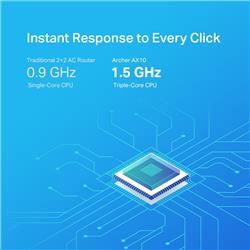 TP-Link Archer AX10 AX1500 Dual-Band Wi-Fi 6 Router