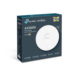 TP-Link (EAP660 HD) AX3600 Wireless Dual Band Multi-Gigabit Ceiling Mount Access Point. Wi-Fi 6 Speeds: 1148 Mbps on 2.4 GHz an