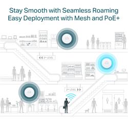 TP-Link (EAP650) - Point d'accès WiFi 6 à montage au plafond AX3000