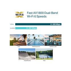 TP-Link (EAP610-Outdoor) - Point d'accès WiFi 6 intérieur/extérieur AX1800