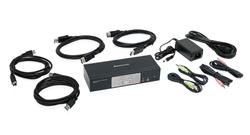 Commutateur KVMP DisplayPort 1.2 à 2 ports IOGEAR (GCS1932)