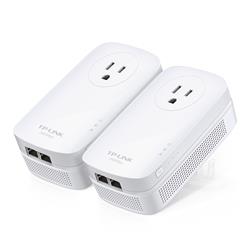 TP-Link AV2000 2-Port Gigabit Passthrough Powerline Starter Kit