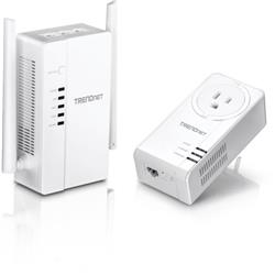 TRENDnet WiFi Everywhere Powerline 1200 AV2 Wireless Kit(Open Box)