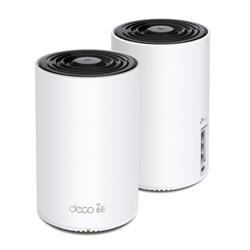 TP-Link (Deco XE75 (pack de 2)) - Système Wi-Fi 6E tri-bande maillé AXE5400 Bande 6 GHz MU-MIMO OFDMA 1,7 GHz Quad-Core