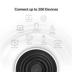 TP-Link (Deco XE75 (pack de 2)) - Système Wi-Fi 6E tri-bande maillé AXE5400 Bande 6 GHz MU-MIMO OFDMA 1,7 GHz Quad-Core
