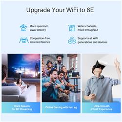 TP-Link (Deco XE75 Pro(2-pack)) AXE5400 Wi-Fi 6E Mesh Wi-Fi System