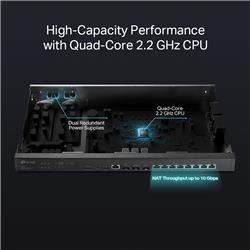 TP-Link (ER8411) Routeur VPN Omada avec ports 10G