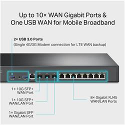 TP-Link (ER8411) Routeur VPN Omada avec ports 10G
