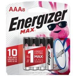 Energizer (E92MP8) - Pile AAA8 de 1,5 V