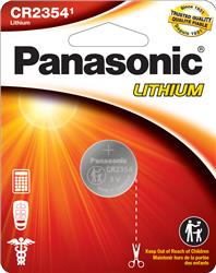 PANASONIC 2354 Lot de 1 pile bouton au lithium 3 V (CR2354PA1BL)