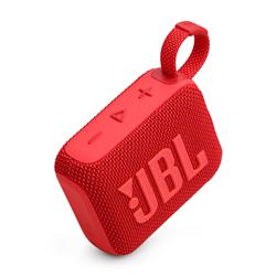 JBL Go 4 Ultra-Portable Waterproof Bluetooth Speaker, Red
