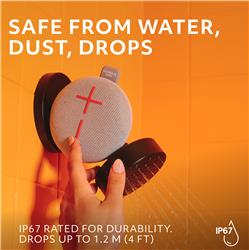 ULTIMATE EARS MINIROLL Haut-parleur Bluetooth étanche, Gris