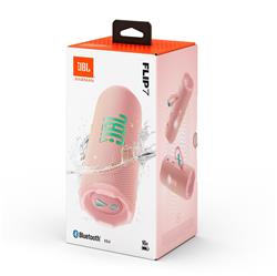 JBL Flip 7 Portable Bluetooth Speaker, Pink