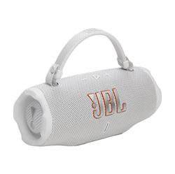 JBL Charge 6 Portable Speaker with removable strap, White