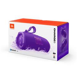 JBL Charge 6 Portable Speaker with removable strap, Purple