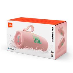JBL Charge 6 Portable Speaker with removable strap, Pink
