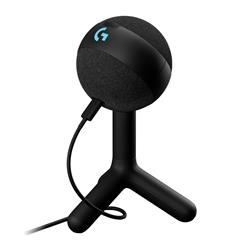 LOGITECH G Yeti Orb Condenser LIGHTSYNC RGB Gaming Microphone, Noir