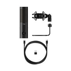 HYPERX Quadcast 2 S RGB USB Microphone, Black