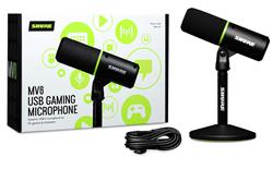 Microphone USB Shure MV6 pour jeux vidéo