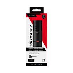 HYPERX  Solocast 2 USB Microphone, Black