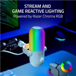 Razer Seiren V3 Chroma RGB USB Microphone - White