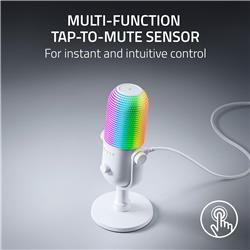 Razer Seiren V3 Chroma RGB USB Microphone - White