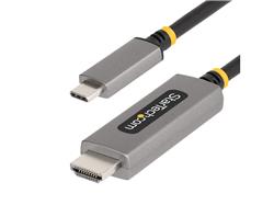 StarTech.com 10ft (3m) USB-C to HDMI Adapter Cable, 8K 60Hz, 4K 144Hz, HDR10, USB Type-C to HDMI 2.1 Video Converter Cable, USB