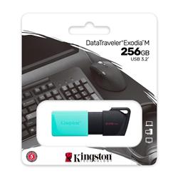 Kingston DataTraveler Exodia M 256GB USB Type-A USB 3.2(Open Box)