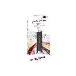 Kingston DataTraveler Max 512 Go USB-C 3.2 Gen 2 - Clé USB