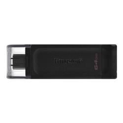 Kingston DataTraveler 70 64GB USB-C 3.2 Gen 1 - Flash Drive