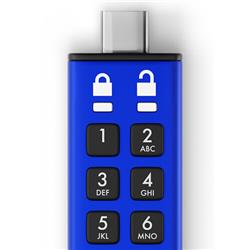iStorage datAshur PRO+C 128GB USB 3.2 (Gen 1) SuperSpeed USB 3.2 Gen 1