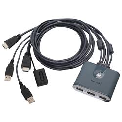 IOGEAR 2-Port Full HD KVM HDMI and USB
