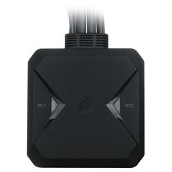 IOGEAR Commutateur KVM 2 ports 4K avec connexions HDMI, USB et audio