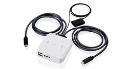 IOGEAR 2-Port 4K USB-C KVM Switch with DisplayPort Output