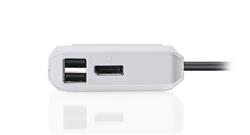 IOGEAR 2-Port 4K USB-C KVM Switch with DisplayPort Output