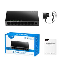 Commutateur de bureau non administrable Cudy GS108 à 8 ports Gigabit