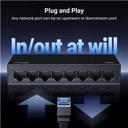 Switch Ethernet Gigabit non administrable UGREEN CM834 à 8 ports
