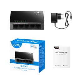 Commutateur de bureau non administrable Cudy GS105 à 5 ports Gigabit