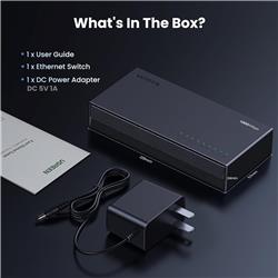 Switch Ethernet Gigabit non administrable UGREEN CM834 à 8 ports