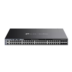 Commutateur PoE+ géré Gigabit empilable L3 48 ports TP-Link SG6654XHP
