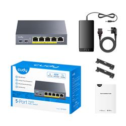 Cudy GS1005P 5 Port Gigabit PoE+ Switch