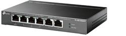 TP-Link (TL-SG1006PP) Switch de bureau Gigabit 6 ports avec 3 ports PoE+ et 1 port PoE++, Plug and Play, récupération automa...