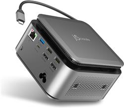 j5create Dual 4K Display Powerbase Docking Station
