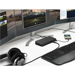 Kensington USB-C, Powered, 4 USB 3 ports, Triple Video