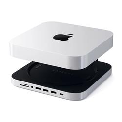 SATECHI Type-C Aluminum Stand & Hub for Mac Mini