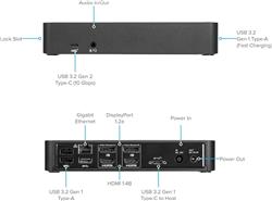 Targus USB-C Universal DV4K Docking Station, 100W